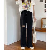 ダメージ スウェットパンツ レディース | SUNSHINE CLOSET | 詳細画像5 