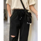 ダメージ スウェットパンツ レディース | SUNSHINE CLOSET | 詳細画像7 