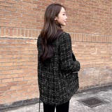ツイード風ジャケット レディース 秋冬 | SUNSHINE CLOSET | 詳細画像5