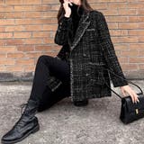 ツイード風ジャケット レディース 秋冬 | SUNSHINE CLOSET | 詳細画像6