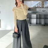 ビッグリボンニットトップスレディース秋冬 | SUNSHINE CLOSET | 詳細画像14 