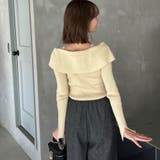 ビッグリボンニットトップスレディース秋冬 | SUNSHINE CLOSET | 詳細画像15 