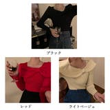 ビッグリボンニットトップスレディース秋冬 | SUNSHINE CLOSET | 詳細画像2 