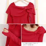 ビッグリボンニットトップスレディース秋冬 | SUNSHINE CLOSET | 詳細画像4 
