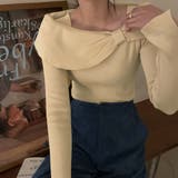 ビッグリボンニットトップスレディース秋冬 | SUNSHINE CLOSET | 詳細画像9 