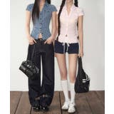 ウエストギャザー襟付きシャツレディース ウエストマークトップスきれいめ 大人可愛… | SUNSHINE CLOSET | 詳細画像23