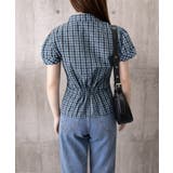 ウエストギャザー襟付きシャツレディース ウエストマークトップスきれいめ 大人可愛… | SUNSHINE CLOSET | 詳細画像29