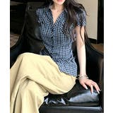 ウエストギャザー襟付きシャツレディース ウエストマークトップスきれいめ 大人可愛… | SUNSHINE CLOSET | 詳細画像4