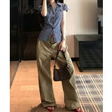ウエストギャザー襟付きシャツレディース ウエストマークトップスきれいめ 大人可愛… | SUNSHINE CLOSET | 詳細画像6