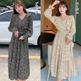 ティアードワンピース 花柄ワンピース韓国 | ANGELCLOSET | 詳細画像2 