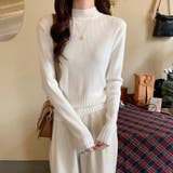 伸縮 ニット トップス | SUNSHINE CLOSET | 詳細画像6 