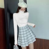 タートルネックトップスカットソー風 春 春服 | ANGELCLOSET | 詳細画像14