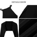 ホルターネック ニットワンピース セット | SUNSHINE CLOSET | 詳細画像4 