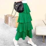 ティアードスカート プリーツ 韓国 春夏 | SUNSHINE CLOSET | 詳細画像13 