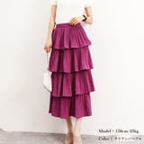 ティアードスカート プリーツ 韓国 春夏 | SUNSHINE CLOSET | 詳細画像16 