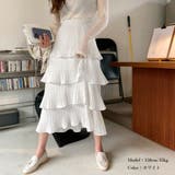 ティアードスカート プリーツ 韓国 春夏 | SUNSHINE CLOSET | 詳細画像5 