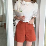 ハイウエスト カラーショートパンツ 韓国 | SUNSHINE CLOSET | 詳細画像18 