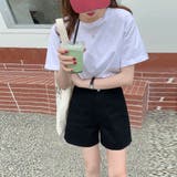 ハイウエスト カラーショートパンツ 韓国 | SUNSHINE CLOSET | 詳細画像6 