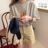 ハイウエスト カラーショートパンツ 韓国 | SUNSHINE CLOSET | 詳細画像7 