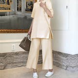 セットアップ サマーリブニット上下セット | SUNSHINE CLOSET | 詳細画像1