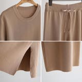 セットアップ サマーリブニット上下セット | SUNSHINE CLOSET | 詳細画像4