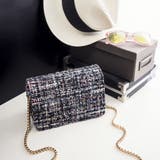 チェーンショルダーバッグ ツイード風上品 | SUNSHINE CLOSET | 詳細画像14 