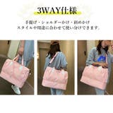 ボストンバッグレディース大容量旅行カバン | SUNSHINE CLOSET | 詳細画像6