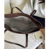 ZIP付きPUトートバッグ 大容量かばん | SUNSHINE CLOSET | 詳細画像13