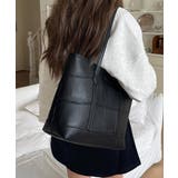 ZIP付きPUトートバッグ 大容量かばん | SUNSHINE CLOSET | 詳細画像3