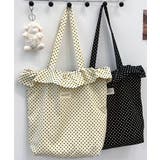 フリルトートバッグa4 トートバッグ大きめ お洒落 | SUNSHINE CLOSET | 詳細画像10