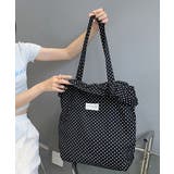 フリルトートバッグa4 トートバッグ大きめ お洒落 | SUNSHINE CLOSET | 詳細画像4