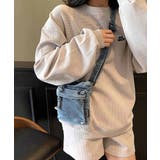 ミニバッグレディース デニムバッグウォッシュ加工 ショルダーバッグヴィンテージ風 | SUNSHINE CLOSET | 詳細画像13 