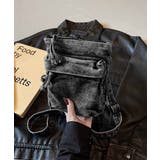ミニバッグレディース デニムバッグウォッシュ加工 ショルダーバッグヴィンテージ風 | SUNSHINE CLOSET | 詳細画像14 
