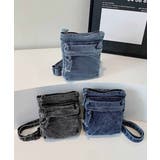 ミニバッグレディース デニムバッグウォッシュ加工 ショルダーバッグヴィンテージ風 | SUNSHINE CLOSET | 詳細画像16 