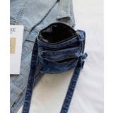 ミニバッグレディース デニムバッグウォッシュ加工 ショルダーバッグヴィンテージ風 | SUNSHINE CLOSET | 詳細画像18 
