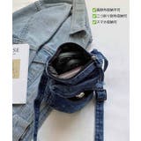 ミニバッグレディース デニムバッグウォッシュ加工 ショルダーバッグヴィンテージ風 | SUNSHINE CLOSET | 詳細画像19 