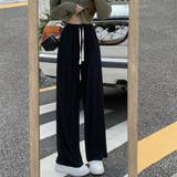 セミワイドパンツハイウエストロングパンツ | SUNSHINE CLOSET | 詳細画像5 