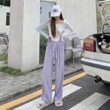 セミワイドパンツハイウエストロングパンツ | SUNSHINE CLOSET | 詳細画像8 