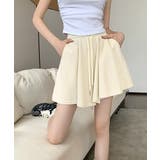 シンプルAラインショートパンツレディース | SUNSHINE CLOSET | 詳細画像2 