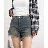 ウォッシュデニムショートパンツレディース | SUNSHINE CLOSET | 詳細画像11 