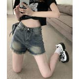 ウォッシュデニムショートパンツレディース | SUNSHINE CLOSET | 詳細画像4 