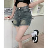 ウォッシュデニムショートパンツレディース | SUNSHINE CLOSET | 詳細画像9 