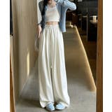 パンツ夏新作 脚長 軽量パンツさらさら素材 | SUNSHINE CLOSET | 詳細画像1 