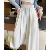 美脚デニム風ワイドパンツタック入りパンツ | SUNSHINE CLOSET | 詳細画像9 