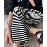 リラックスボーダーパンツウエスト紐韓国風 | SUNSHINE CLOSET | 詳細画像10 