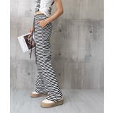 リラックスボーダーパンツウエスト紐韓国風 | SUNSHINE CLOSET | 詳細画像13 