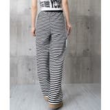 リラックスボーダーパンツウエスト紐韓国風 | SUNSHINE CLOSET | 詳細画像14 