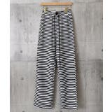 リラックスボーダーパンツウエスト紐韓国風 | SUNSHINE CLOSET | 詳細画像15 