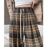 チェック柄パンツハイウエストワイドパンツ | SUNSHINE CLOSET | 詳細画像11 