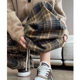 チェック柄パンツハイウエストワイドパンツ | SUNSHINE CLOSET | 詳細画像14 